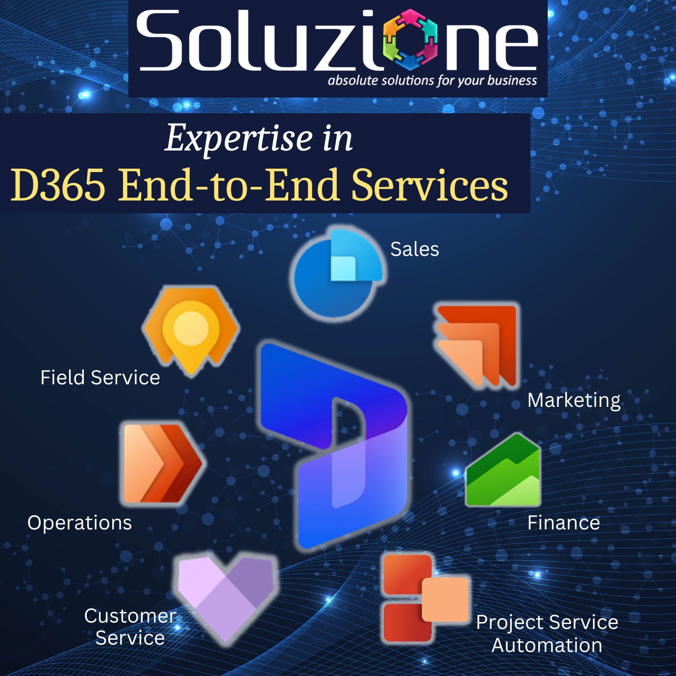 Expertise in Dynamics 365 End-to-End Services
