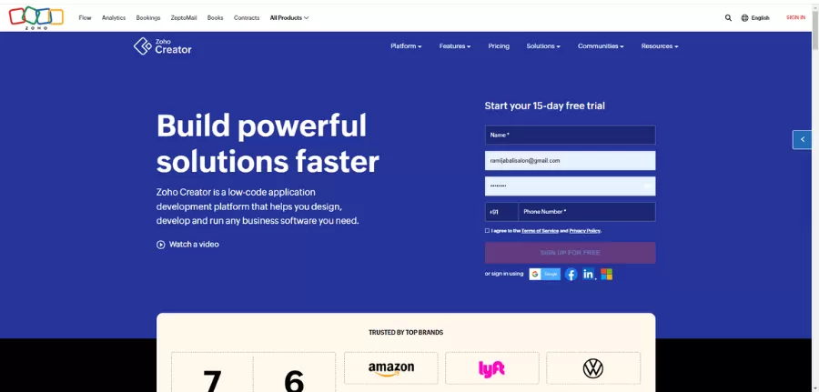 Zoho-Creator