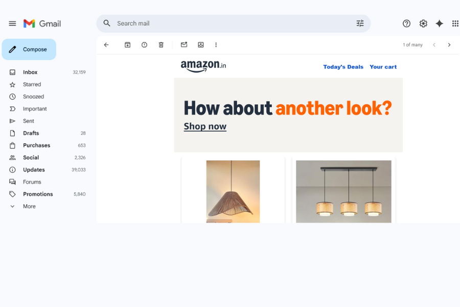 Amazon – Personalized Email Campaigns