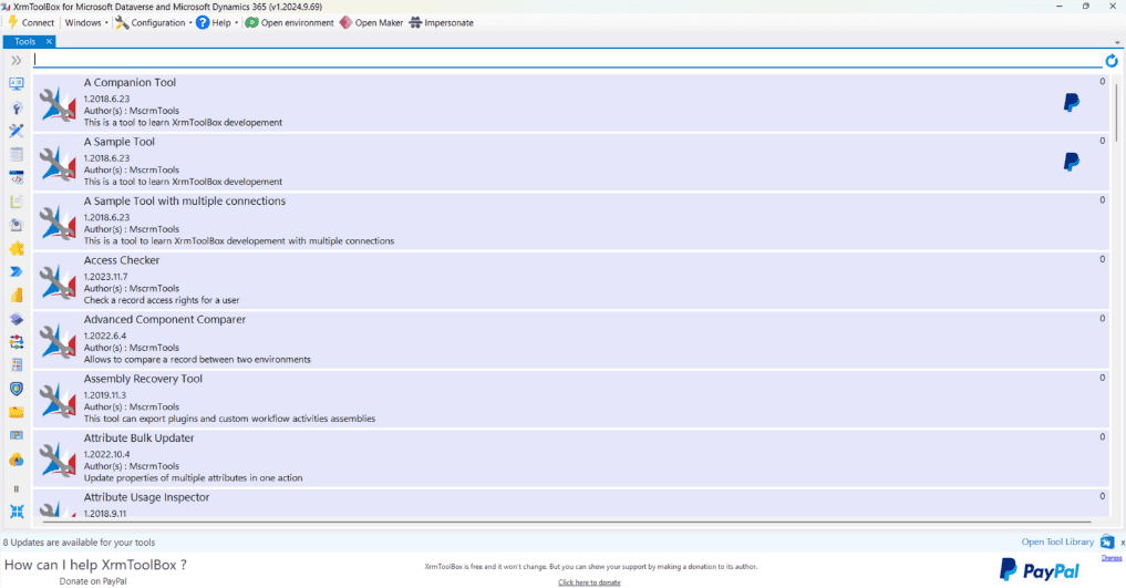 Utilize XRM Toolbox with Power BI Embedder Plugin