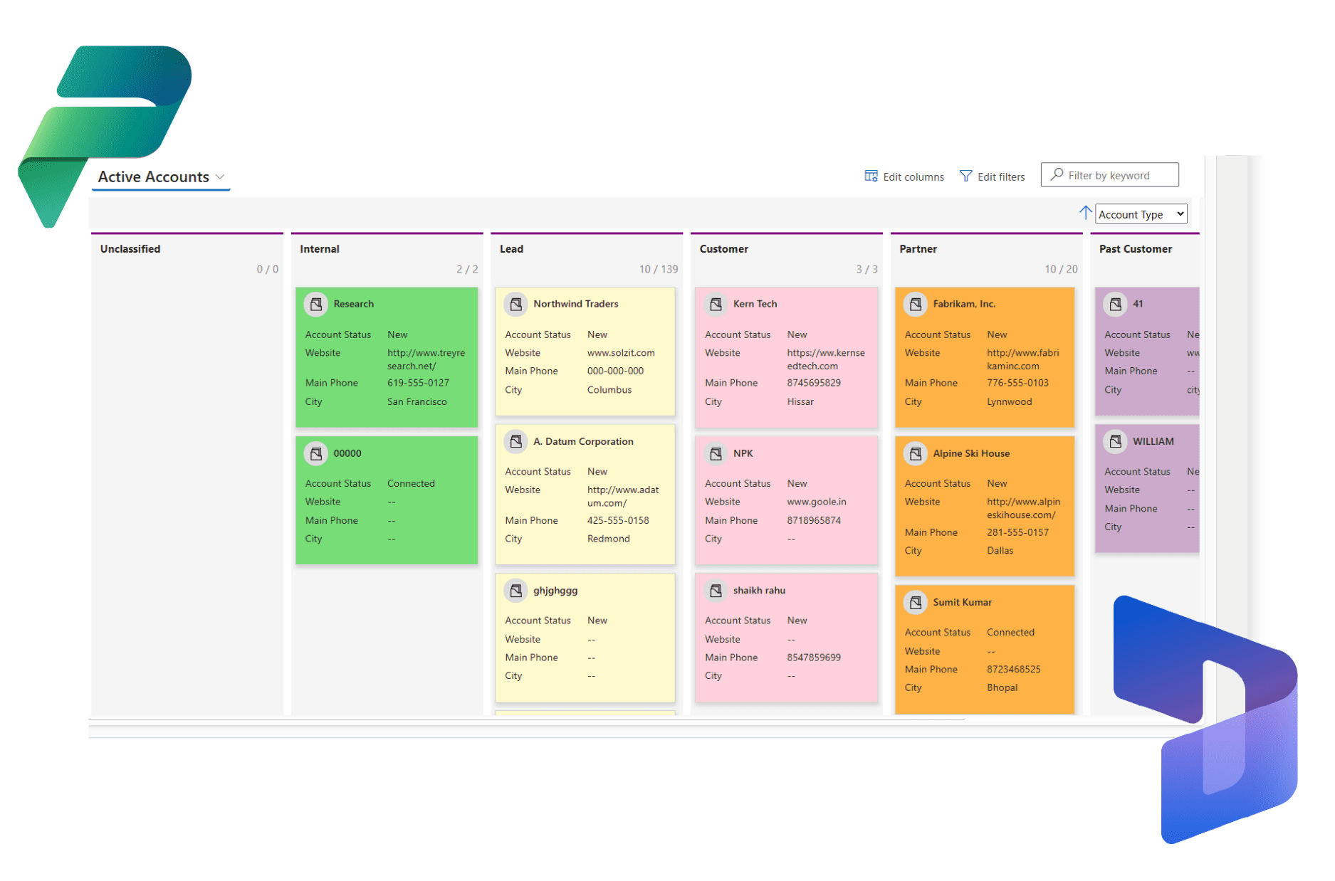Kanban Board for Microsoft Dynamics 365