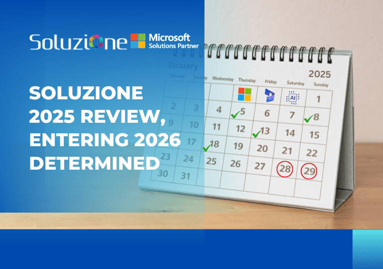 Soluzione 2025 Review, Entering 2026 Determined 