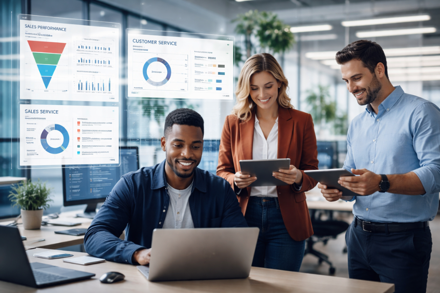 Microsoft Dynamics 365 Intelligence Sales, Service, and Operations (Solzit internal images)