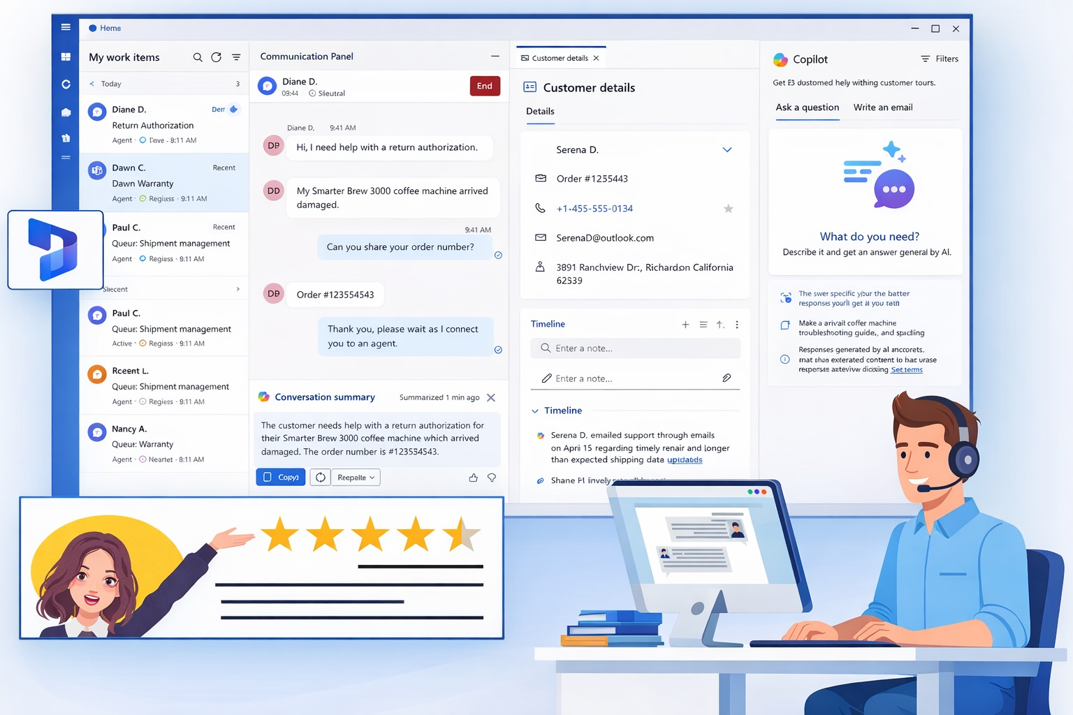 Microsoft Dynamics 365 Customer Service CRM