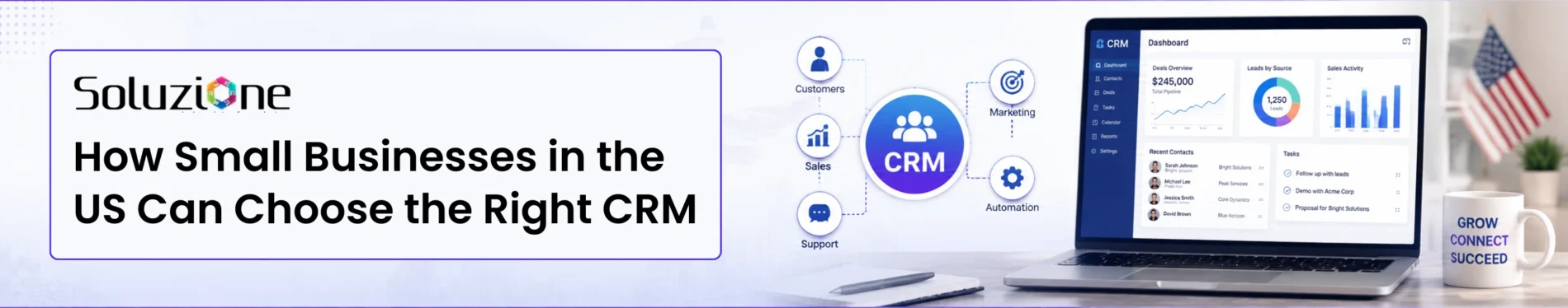 How Small Businesses in the US Can Choose the Right CRM