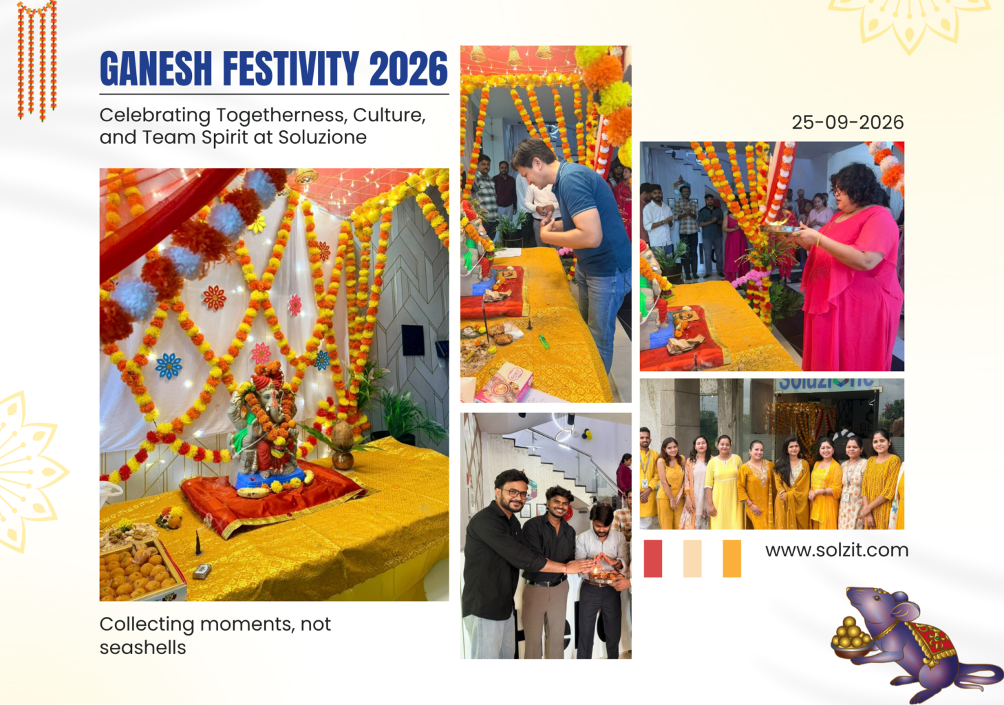 Ganesh Festivity 2026: Celebrating Togetherness, Culture, and Team Spirit at Soluzione 